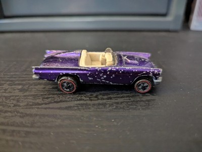 Hot Wheels 1968 Redline USA Classic '57 T Bird Thunderbird Original Well Loved
