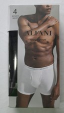 Alfani Men's Breathable 4 Pack Boxer Briefs BM7 Deep Black Size XL NWT