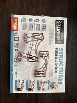 Engino Discovering STEM Construction Kit Structures Buildings &Bridges