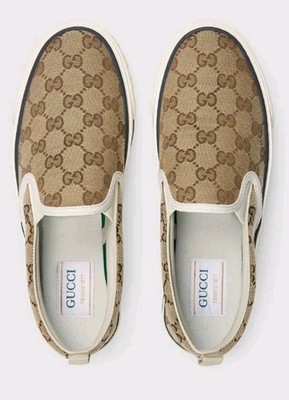 NIB Gucci Tennis 1977 Slip-On Sneaker (Women) Sz 7us 37eu