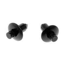 For Subaru Xv Crosstrek 2013-2015 Multi-purpose Retainers Front And Rear Black For Subaru Xv Crosstrek 2013-2015 Multi-purpose Retainers Front And Rear Black
