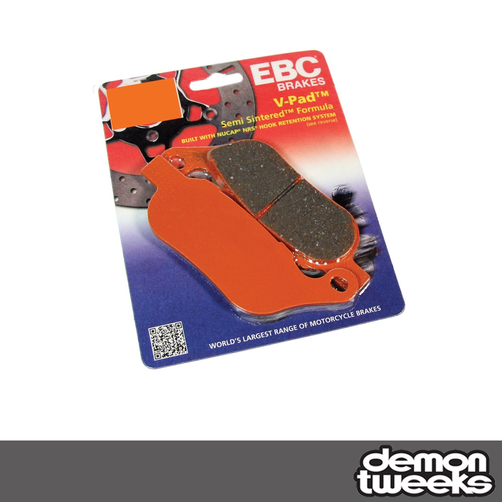 EBC V-Pad Front Semi-Sintered Brake Pads For Suzuki 2001 VL800 Intruder Volusia
