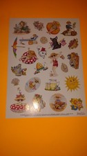 Beach Theme Sticker Sheet Summer Scrapbook Crafts Sun Shells Cute Ephemera