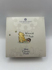 Winnie the Pooh 2020 UK 50p Silver Proof Colour Coin : The Royal Mint