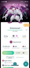 Grimmsnarl Gigantamax Background Shiny TRD Pokemon Go   
