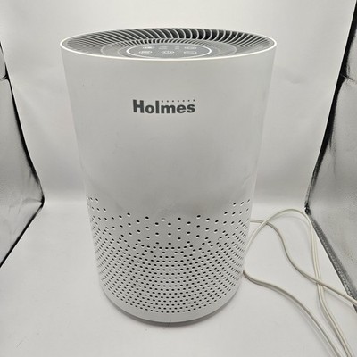 Holmes HAP360W Air Purifier HEPA-Type Filter Tower Timer Sleep Mode