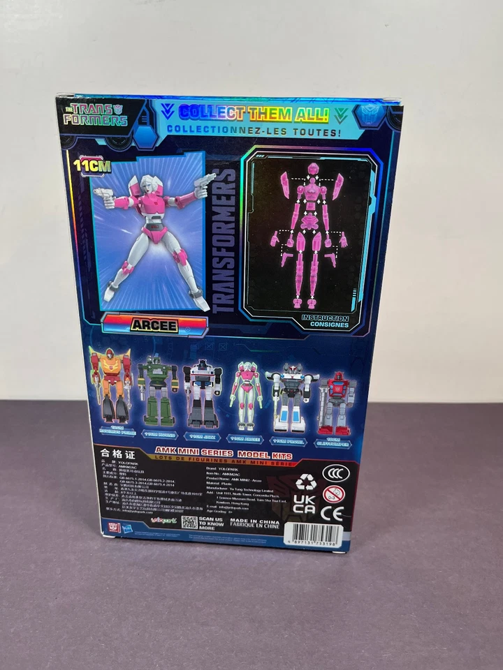Yolopark Transformers Wave 2 ARCEE G1 AMK Mini Model Figure Kit Series Buildable - Image 3 of 4