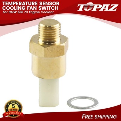 FOR BMW E36 Z3 Engine Coolant Temperature Sensor Cooling Fan Switch  61318363677