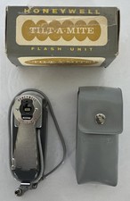 Honeywell Tilt-A-Mite Flash Unit Photography Flash New Old Stock 1965 Vintage