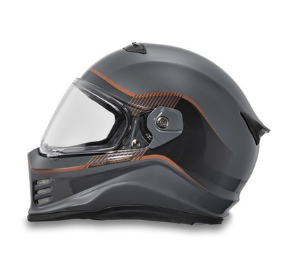 Harley-Davidson Division X15 Sunshield Full Face Motorrad Helm Gr. L - Grau