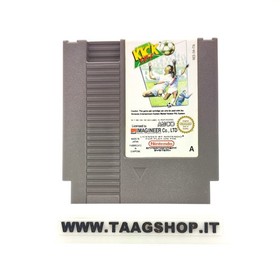 KICK OFF NES-54-ITA NINTENDO NES CARTUCCIA FUNZIONANTE FAST SHIP 24H