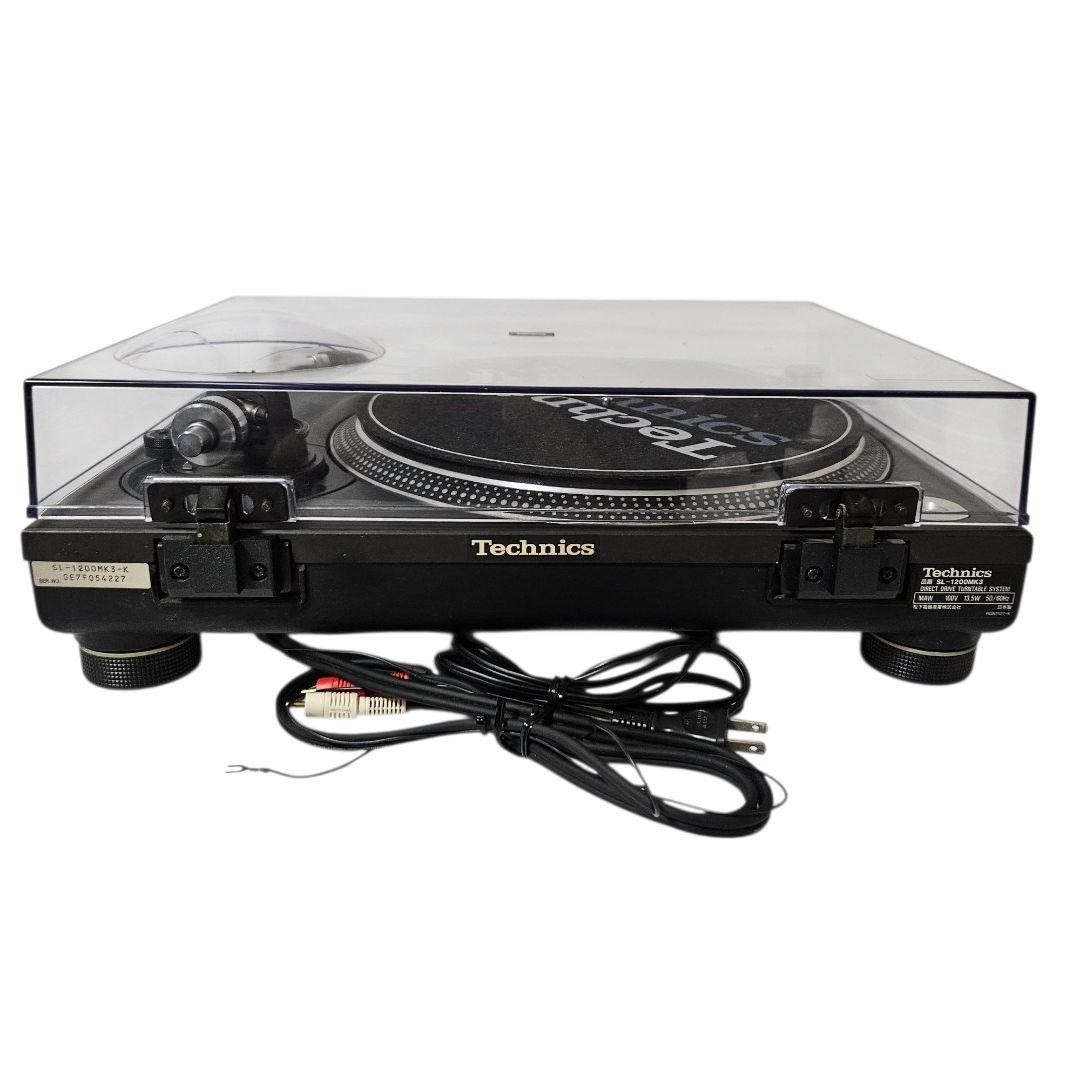 Technics SL1200MK3 2 Turntable Pair Dj Black Direct Player w/dust