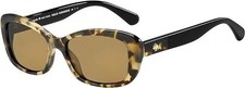 New Kate Spade Women's Sunglasses KS Claretta/P/S 581/SP Tortoise Brown 53mm