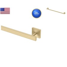 Gatco 4060A Elevate, Towel Bar, 30, Brushed Brass/Wall Mounted 30 Inch Towel