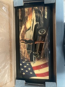 Snapon Mustang Calendar Girl Collector Wall Clock
