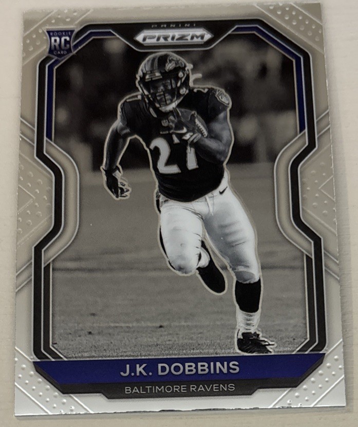 2020 Panini Prizm - Rookie Variation J.K. Dobbins #379 Negative (RC)