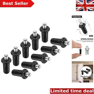 10 Stück gefederte Schranktür Reparaturstifte - Dual Use Regalwinkel enthalten