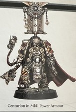 Warhammer 30,000 - Horus Heresy Centurion in MKII power armour