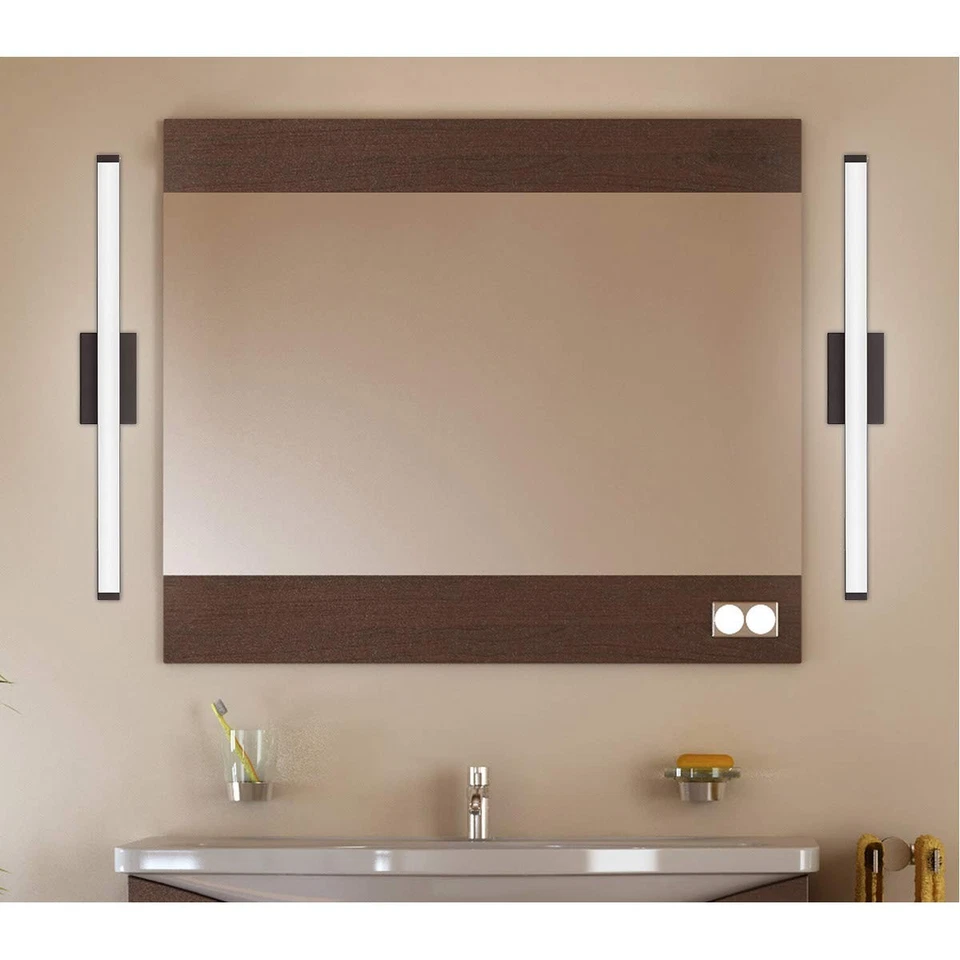 Accesorio de tocador LED Lithonia Lighting FMVCSLS 36 PULGADAS MVOLT 30K35K40K 90CRI BZ M4 Foto 3 de 3