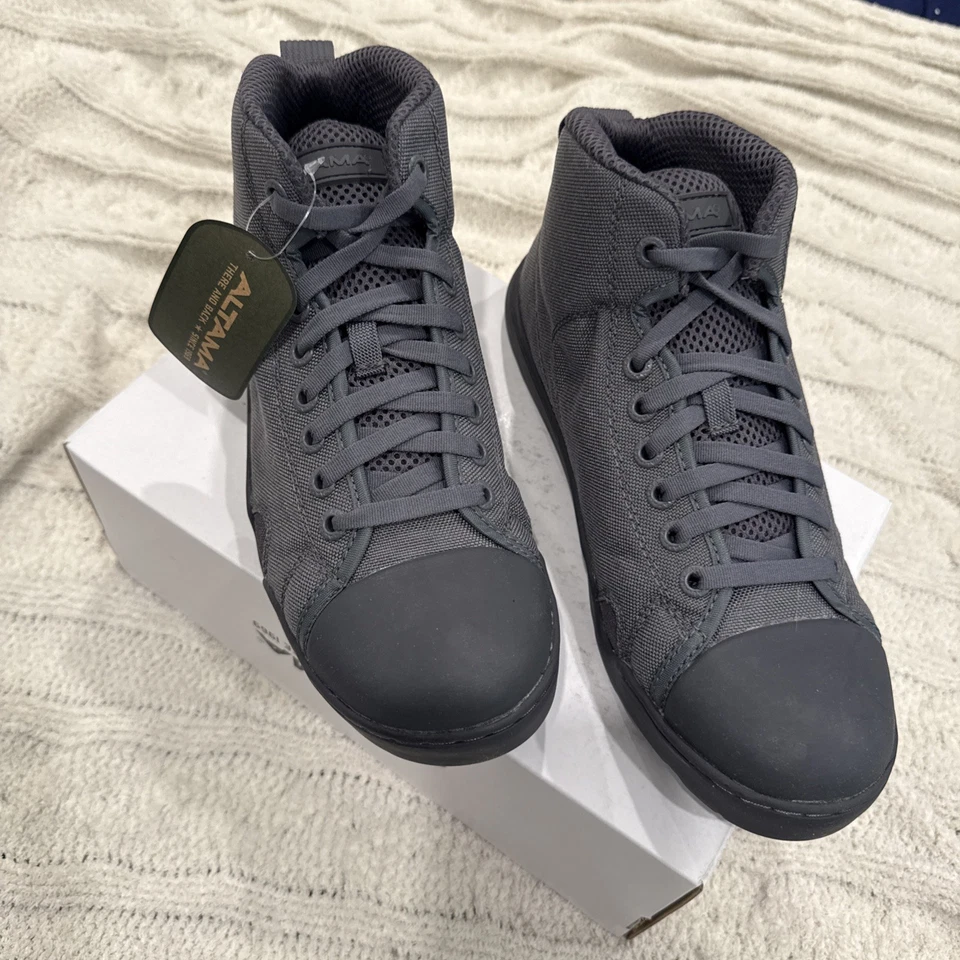 ALTAMA Men's Maritime Wolf Gray Mid Boots (333007) Size 7 - Image 2 of 4