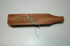 VINTAGE LYNCH WORLD CHAMPION TURKEY CALL MODEL 102, 1958 FROM LIBERTY MISS