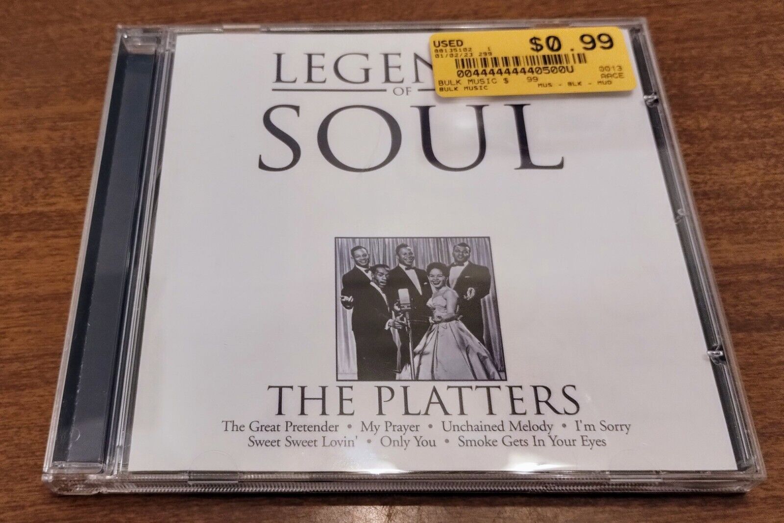 The Platters - Legends of Soul (CD, 2007)