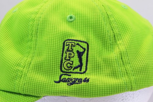 The Players Golf Hat TPC Sawgrass Lime Green Adjustable PGA Polyester - Picture 7 of 14
