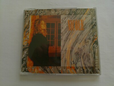 Nicole - Mach was Du willst - 3 Track Maxi CD 1992  Jupiter Records 74321 107712