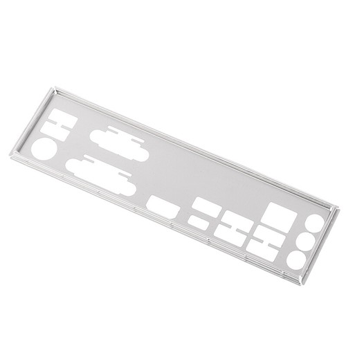 Stainless Steel Shield Back Plate BackPlate Bracket Baffle For ASRock B450M Pro4 - Photo 10/10