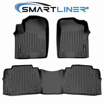 SMARTLINER Floor Mats Set 2017-2018 Nissan Armada | 2011-2018 Infiniti QX56 QX80