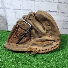 VINTAGE COOPER BLACK DIAMOND 202 LEATHER BASEBALL GLOVE - RHT