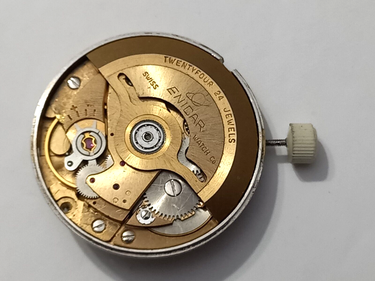 RARE ENICAR AUTOMATIC MVT CAL AR 1145 FOR ENICAR SHERPA DIVER'S