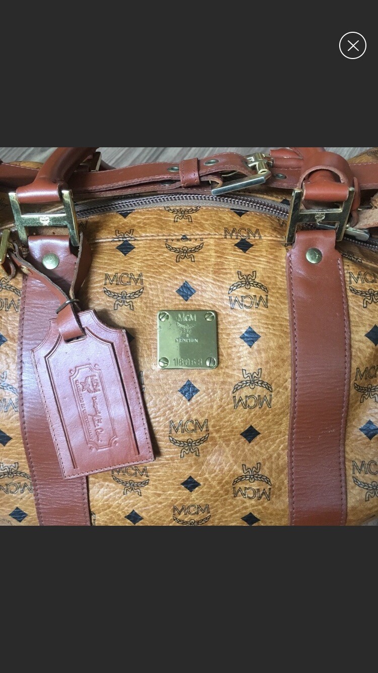 mcm travel luggage