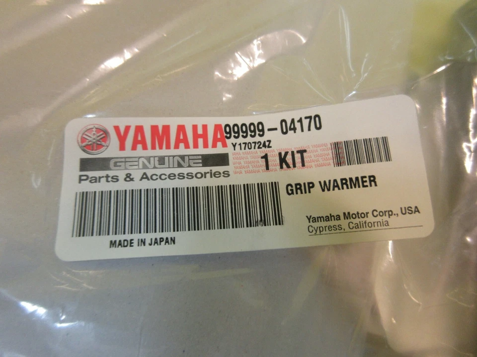 NUEVO OEM YAMAHA APEX FX NYTRO RS VECTOR LTX RTX KIT DE REPUESTO EMPUÑADURA TÉRMICA IZQUIERDA Foto 3 de 4