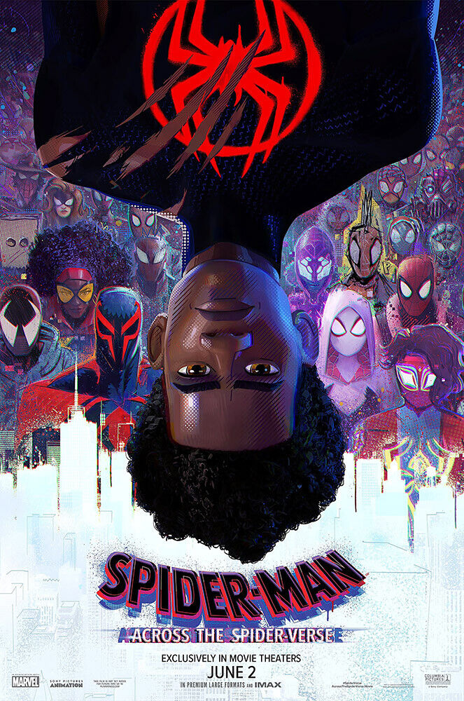 Movie Spider Man Across the Spider Verse 2023 Gift Poster