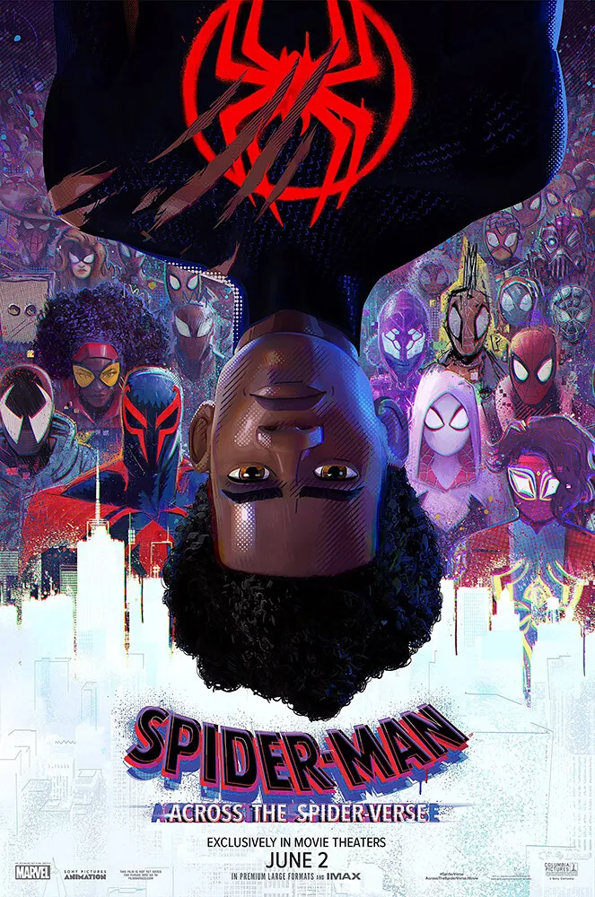 New Spider-Man: Across the Spider-Verse Poster is Action Packed