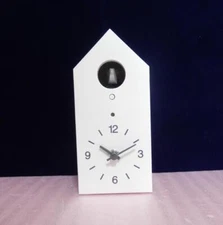MUJI Cuckoo Clock White Small MJ-CCWS1 Discontinued w/ Manual F/S