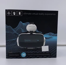 Smart Phone VR Virtual Reality Headset Reality Viewer Bionic Vision Black