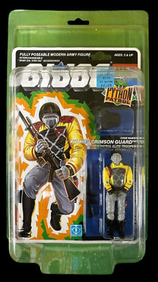 Gi Joe Python Crimson Guard Python Patrol Elite Guard Complete Sealed 1989