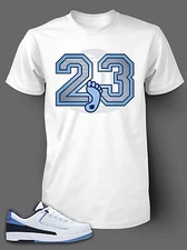 23 Graphic Sneaker Sport Tee Shirt  Complement J2 LOW UNC Big Tall Small