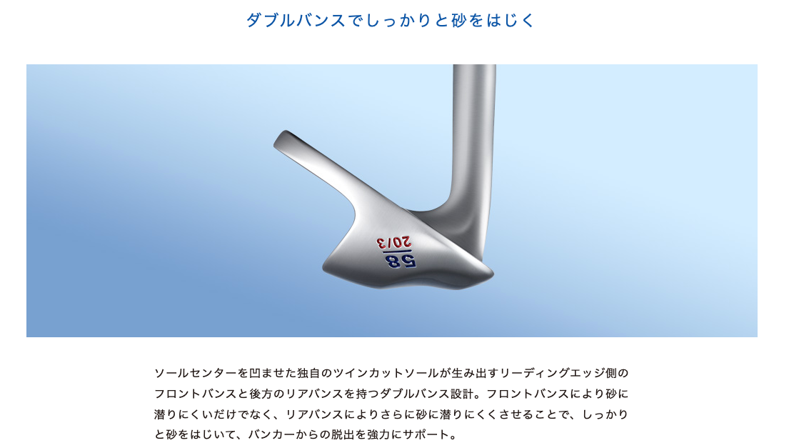 ONOFF FROG'S LEAP-II Silver Wedge 64° N.S.PRO 950gh neo Steel