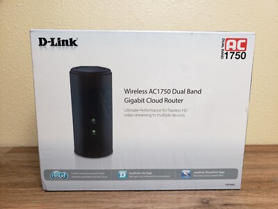 NEW SEALED D-Link Wireless AC1750 Dual Band Gigabit Cloud Router DIR-868L