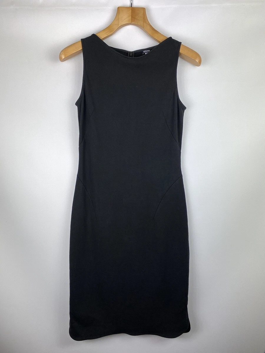 Versace jeans black hot sale dress