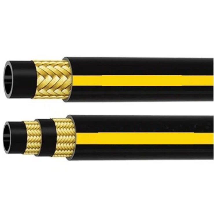 164ft, 50 mtrs roll 1/2" R2 2SN 2 wire 3988 PSI Hydraulic Hose Pipes - Image 4 of 4