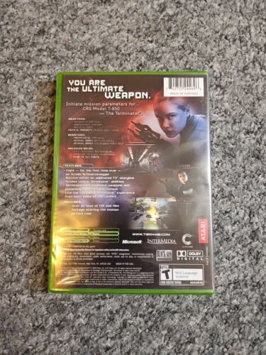 Terminator Rise Of The Machines (Original Xbox) (NTSC Factory Sealed) - Picture 2 of 6