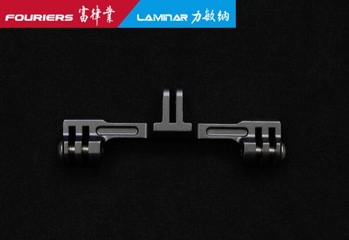 Soporte de montaje de bicicleta doble Fouriers para GoPro Hero 3 Hero 4 Hero 7 01 - Imagen 5 de 6