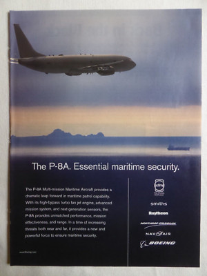 7/2006 PUB BOEING P-8A MMA POSEIDON CFM SMITHS RAYTHEON ORIGINAL ANZEIGE
