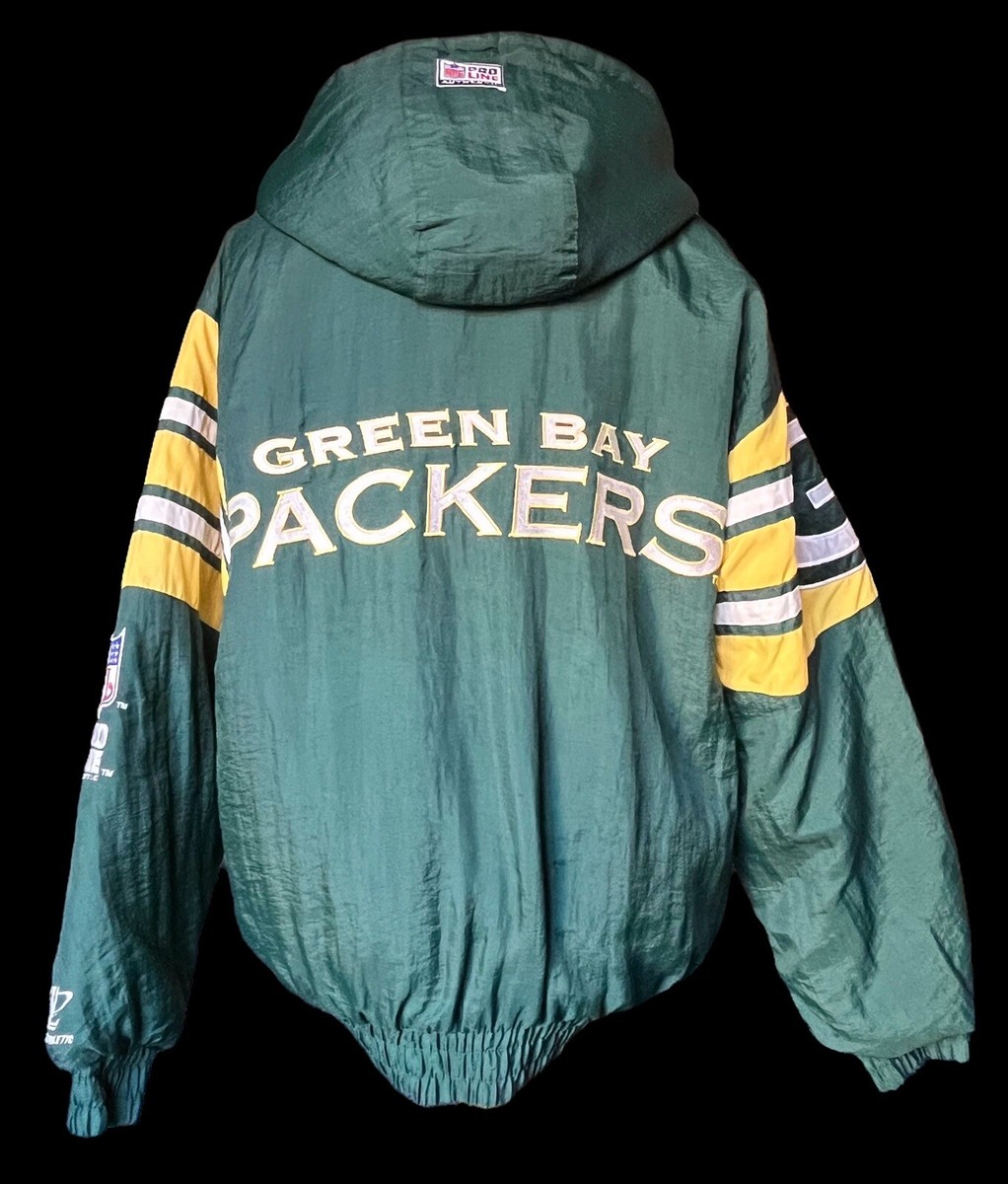 90s LogoAthletic製 GreenBay Packers ジャケット 1990s Green Bay Packers Logo Athletic Windbreaker Jacket - 9