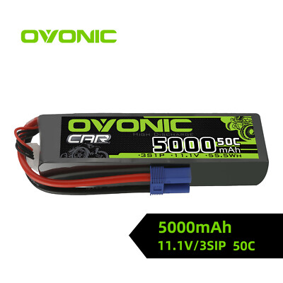 5000mAh 50C 11.1V LiPo 3S Akku EC5 Stecker für Arrma 3s 6s LIMITLESS Auto