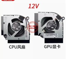 CPU GPU Fan For ACER Nitro 5 AN515-58 AN517-55 AN515-46 AN515-56 N22C1 DC 12V